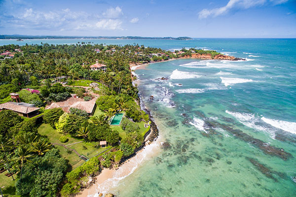 Weligama Bay south coast Sri Lanka